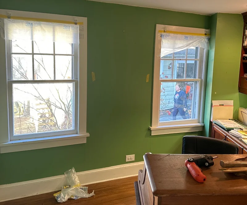 Custom double hung window replacement South Salem